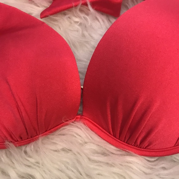 Orange swimsuit top - Picture 2 of 8